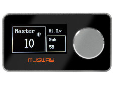 Пульт дистанційного керування Musway DRC1 з OLED-дисплеєм для регулювання гучності та сабвуфера