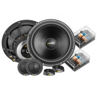Компонентна акустика ETON PRO 175 6.5 дюймів 2-смугова з ручним покриттям та тканинними твітерами