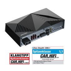 Моноблочний підсилювач Eton Stealth 1200.1 класу D 1200 Вт RMS