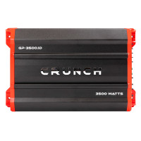 Моноблочний підсилювач Crunch GP-3500.1D 1х3500Вт @1Ом клас D, технологія QTD, дистанційний бас-контроль