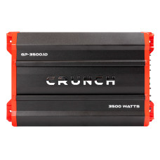 Моноблочний підсилювач Crunch GP-3500.1D 1х3500Вт @1Ом клас D, технологія QTD, дистанційний бас-контроль