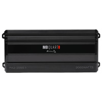 Чотириканальний підсилювач MB Quart FA2-400.4 4х100Вт @2Ом клас D, DC Sensing, дистанційний бас-контроль