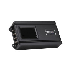 Чотириканальний підсилювач MB Quart RA1-280.4 4х70Вт @2Ом клас AB, DC Sensing, електронний кросовер