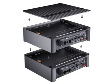 Чотириканальний підсилювач Eton ET-MA4 4-канальний клас D, корпус з алюмінію, LED підсвітка