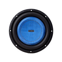 Сабвуфер HiFonics HEW8D4S 8 дюймів 500 Вт малоглибокий подвійна котушка 4 Ом глибина монтажу 67 мм