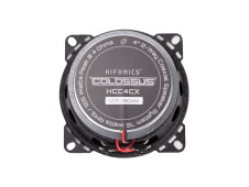 Коаксіальні динаміки HiFonics HCC4CX 4 дюйми 2-смугові тканинний конус алюмінієвий твітер