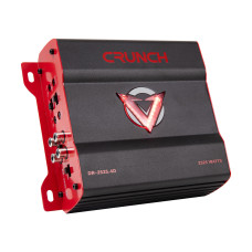 Чотириканальний підсилювач Crunch DR-2525.4D 2525 Вт 4x630 Вт @ 2 Ом клас D VU-метр