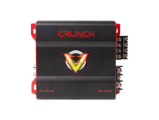 Чотириканальний підсилювач Crunch DR-2525.4D 2525 Вт 4x630 Вт @ 2 Ом клас D VU-метр