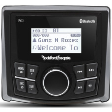 Автомагнітола Rockford Fosgate PMX-1 скло 9H Bluetooth A2DP AUX USB входи