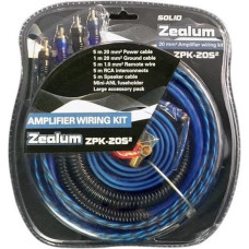 Комплект кабелів Zapco ZPK-20S2 20 мм² CCA кабель запобіжники Mini-ANL RCA кабель