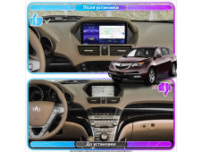 Штатна автомагнітола SoundPlanet TS18-2/32 для Acura MDX (2007-2013) Wi-Fi GPS  Android 13 QLED 8 core CarPlay+Android auto