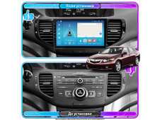 Штатна автомагнітола SoundPlanet М200 для Acura Acura TSX II (2007-2014) 2/32Gb Wi-Fi GPS Android 13 CarPlay + Android auto