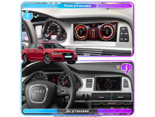 Штатна автомагнітола SoundPlanet для AUDI A6, A6L (C6/4F) (2005-2009) 4/64 Android 13 CarPlay