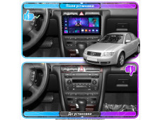 Штатна автомагнітола SoundPlanet М160 для AUDI A6, S6 (1999-2004) 2/32Gb Wi-Fi GPS Android 13 CarPlay + Android auto