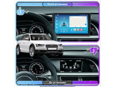 Штатна автомагнітола SoundPlanet М200 для AUDI A4 allroad IV (B8) Рестайлінг 2011-2016 2/32Gb Wi-Fi GPS Android 13 CarPlay + Android auto
