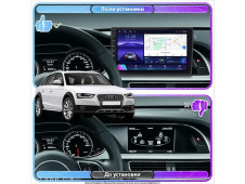 Штатна автомагнітола SoundPlanet TS18-4/64 для AUDI A4 allroad IV (B8) Рестайлінг 2011-2016 Wi-Fi GPS  Android 13 QLED 8 core CarPlay+Android auto