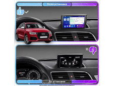 Штатна автомагнітола SoundPlanet М200-2k для AUDI Q3 (2011-2018) 2/32Gb Wi-Fi GPS Android 13 CP+Android auto (2000x1200) QLED