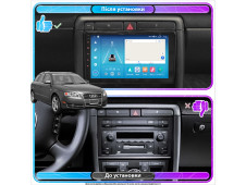 Штатна автомагнітола SoundPlanet М700 для AUDI A4 (B6, B7) (2000-2008) 8/128Gb Wi-Fi GPS Android 13 CarPlay + Android auto