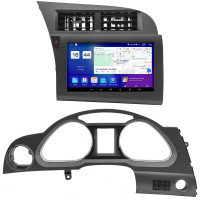Штатна автомагнітола SoundPlanet М600-2k для AUDI A6 allroad II (C6) (2006-2008) 6/128Gb Wi-Fi GPS Android 13 CP+Android auto (2000x1200)QLED