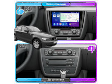Штатна автомагнітола SoundPlanet М200-2k для BMW 1 серії (E81) (2008-2012) 2/32Gb Wi-Fi GPS Android 13 CP+Android auto (2000x1200) QLED