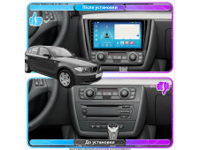 Штатна автомагнітола SoundPlanet М300 для BMW 1 серії (E81) (2008-2012) 4/32Gb Wi-Fi GPS Android 13 CarPlay + Android auto
