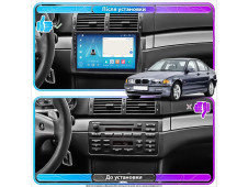 Штатна автомагнітола SoundPlanet М200 для BMW 3 серії (E46) (1998-2006) 2/32Gb Wi-Fi GPS Android 13 CarPlay + Android auto