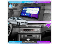 Штатна автомагнітола SoundPlanet М200-2k для BMW 5 серії (E39) (1995-2004) 2/32Gb Wi-Fi GPS Android 13 CP+Android auto (2000x1200) QLED