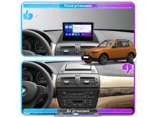 Штатна автомагнітола SoundPlanet М200-2k для BMW X3 (E83) (2004-2012) 2/32Gb Wi-Fi GPS Android 13 CP+Android auto (2000x1200) QLED