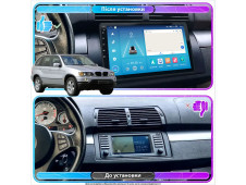 Штатна автомагнітола SoundPlanet М700 для BMW X5 (E53) (1999-2006) 8/128Gb Wi-Fi GPS Android 13 CarPlay + Android auto