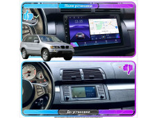 Штатна автомагнітола SoundPlanet TS18-2/32 для BMW X5 (E53) (1999-2006) Wi-Fi GPS  Android 13 QLED 8 core CarPlay+Android auto