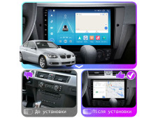 Штатна автомагнітола SoundPlanet М500 для BMW 3 серії (E90) (2005-2013) 4/64 Gb Wi-Fi GPS Android 13 CarPlay + Android auto