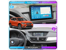 Штатна автомагнітола SoundPlanet М500 для BMW X1 (E84) (2009-2012) 4/64 Gb Wi-Fi GPS Android 13 CarPlay + Android auto