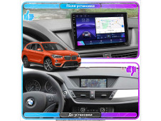 Штатна автомагнітола SoundPlanet TS18-2/32 для BMW X1 (E84) (2009-2012) Wi-Fi GPS  Android 13 QLED 8 core CarPlay+Android auto