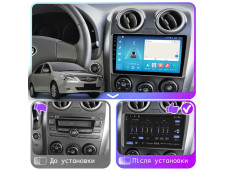 Штатна автомагнітола SoundPlanet М500 для BYD G3 (2009-2014) 4/64 Gb Wi-Fi GPS Android 13 CarPlay + Android auto