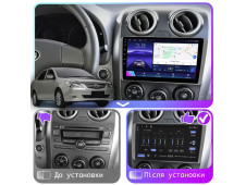 Штатна автомагнітола SoundPlanet TS18-2/32 для BYD G3 (2009-2014) Wi-Fi GPS  Android 13 QLED 8 core CarPlay+Android auto
