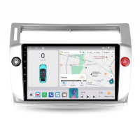 Штатна автомагнітола SoundPlanet М500 4/64Gb для Citroen C4 (2004-2014) Wi-Fi GPS Android 13 CarPlay + Android auto