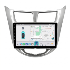Штатна автомагнітола SoundPlanet М600 6/128Gb для HYUNDAI Accent/Solaris 1 (2010-2016) Wi-Fi GPS Android 13 CarPlay + Android auto