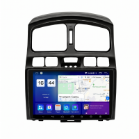 Штатна Автомагнітола SoundPlanet М600-2k 6/128Gb для HYUNDAI Santa-Fe I (2002-2006) Wi-Fi GPS Android 13 CP+Android auto (2000x1200)QLED