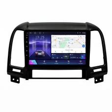 Штатна автомагнітола SoundPlanet TS18-4/32 для HYUNDAI Santa-Fe II (2006-2012) Wi-Fi GPS Android 13 QLED 8 core CarPlay+Android auto
