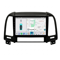 Штатна автомагнітола SoundPlanet М200 2/32Gb для HYUNDAI Santa-Fe II (2006-2012) Wi-Fi GPS Android 13 CarPlay + Android auto